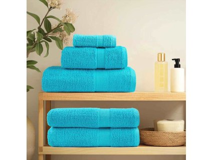 Uterák pre hostí SOLUND Tyrkysová Bavlna 137440