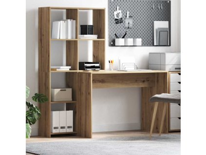 Stôl Remeselný dub 138,5 x 55 x 143 cm Kompozitné drevo 3337256