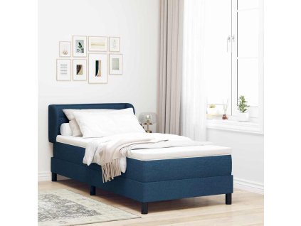 Posteľ boxspring s matracom s matracmi Modrá 80 x 200 cm látka 3339932