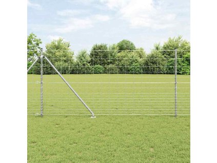 Stĺp na plot. Zinkovaný 25 x 1,2 m Oceľ 3351429