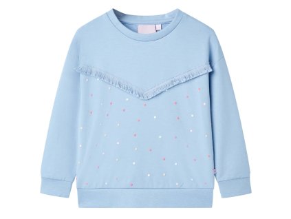 Detská mikina modrá 116 10866