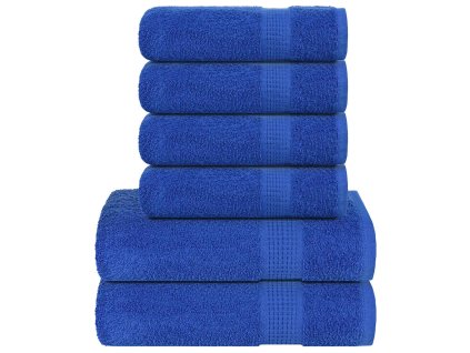 6-dielna sada uterákov FROGN modrá 360 g/m² 137080