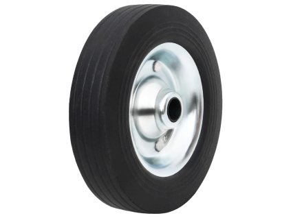 Koleso pre oje prívesu Ø20x5 cm pevná guma a oceľ 152243