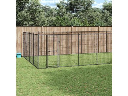 Vonkajšia voliéra pre psov oceľová 43,56 m² 3082316