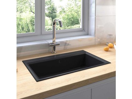 Kuchynský drez Čierna 79 x 50 x 31 cm Granite 147053