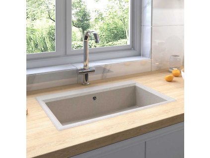 Kuchynský drez Béžová 79 x 50 x 31 cm Granite 147055