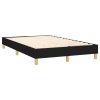 Boxspring posteľ s matracom čierny 120x200 cm látka 3140603