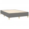 Boxspring posteľ s matracom tmavosivá 140x200 cm látka 3132154