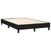 Boxspring posteľ s matracom čierny 120x200 cm látka 3139883