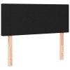 Boxspring posteľ s matracom čierny 120x200 cm látka 3139883