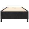 Posteľný rám čierny 80x200 cm zamat 347290