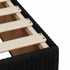 Boxspring posteľ s matracom čierna 100x200 cm látka 3285548