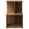 Nočné skrinky 2 ks Old Wood 35x35x55 cm Engineered Wood 856531