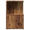 Nočné skrinky 2 ks Old Wood 35x35x55 cm Engineered Wood 856531