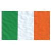 Írska vlajka a tyč 6,08 m hliník 3147096