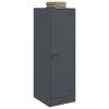 Komoda antracitová 34,5x39x107 cm oceľ 841705