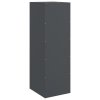 Komoda antracitová 34,5x39x107 cm oceľ 841705