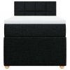Boxspring posteľ s matracom čierna 100x200 cm látka 3287369