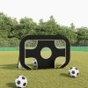 Sieť na futbalovú bránku s terčom 120x80x80 cm polyester 93761