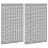 Panel na nástroje 2 pcs Sivá 100 x 1 x 80 cm 4103483