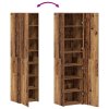 Highboard 2 pcs Staré drevo 45 x 42,5 x 185 cm 3365582