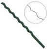 Podpora rastlín 50 pcs Zelená 110 x 0.6 x 0.6 cm Oceľ 4107052