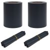 Záhradné ochranné clony 2 pcs Tmavo šedá 35 x 0.19 m PVC 3294925
