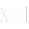 Stĺp na plot. Strieborná 50 x 1,2 m (25 mm sieť) Oceľ 3353839