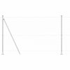 Plot s stĺpmi Strieborná 1.6 x 100 m Ocel potiahnutá PVC 3353884