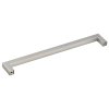 Rukoväte na skrinku 5 ks strieborné 224 mm nehrdzavejúca oceľ 155385
