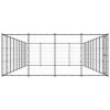 Vonkajšia voliéra pre psov oceľová 43,56 m² 3082316