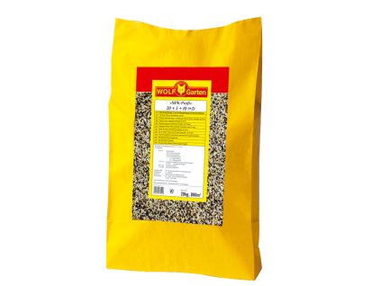 Hnojivo granulov. - WOLF - LX-MU 800 - na trávnik - dlhodobé PROF.70 dní - 20 kg na 800 m2
