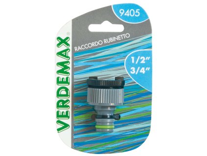 Konektor / adaptér na kohútik - 1/2" - 3/4" - VERDEMAX