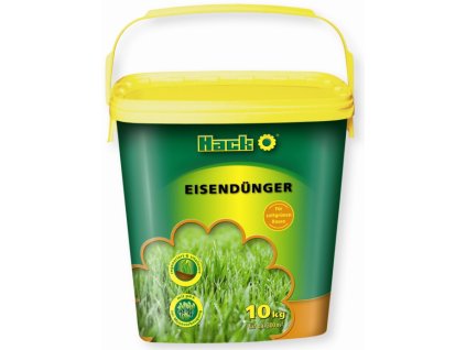 Hnojivo granulov. - HACK - Eisen 12 % 150 m2 - trávnik - proti machu - 5 kg vedro