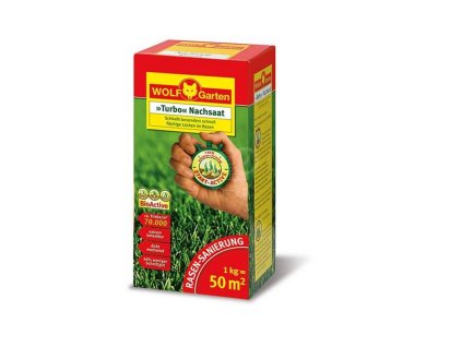 Trávne osivo - WOLF SR 50 Trávne osivo renovačné Turbo-Nachsaat - 1 kg na 50 m2