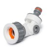 Konektor / adaptér na kohútik - kĺbový - WHITE LINE - 1"- 3/4"
