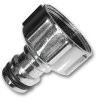 Konektor / adaptér na kohútik - zinok/chróm - 3/4 "
