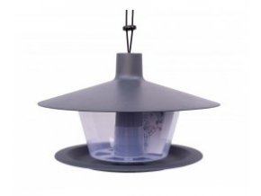 plastia krmitko finch plastove antracitove d29cm zelenadomacnost02