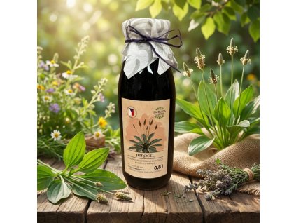 Přírodní jitrocelový sirup – Zahradachuti.com