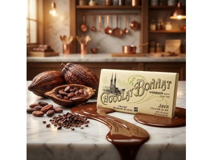 Mléčná čokoláda Bonnat Java 65% - zahradachuti.com