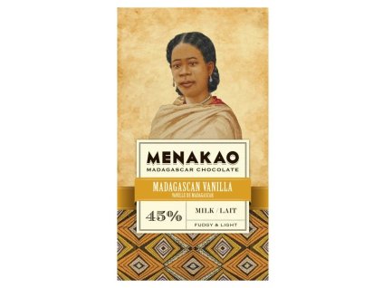 Mléčná čokoláda Menakao Madagaskar 45% - zahradachuti.com