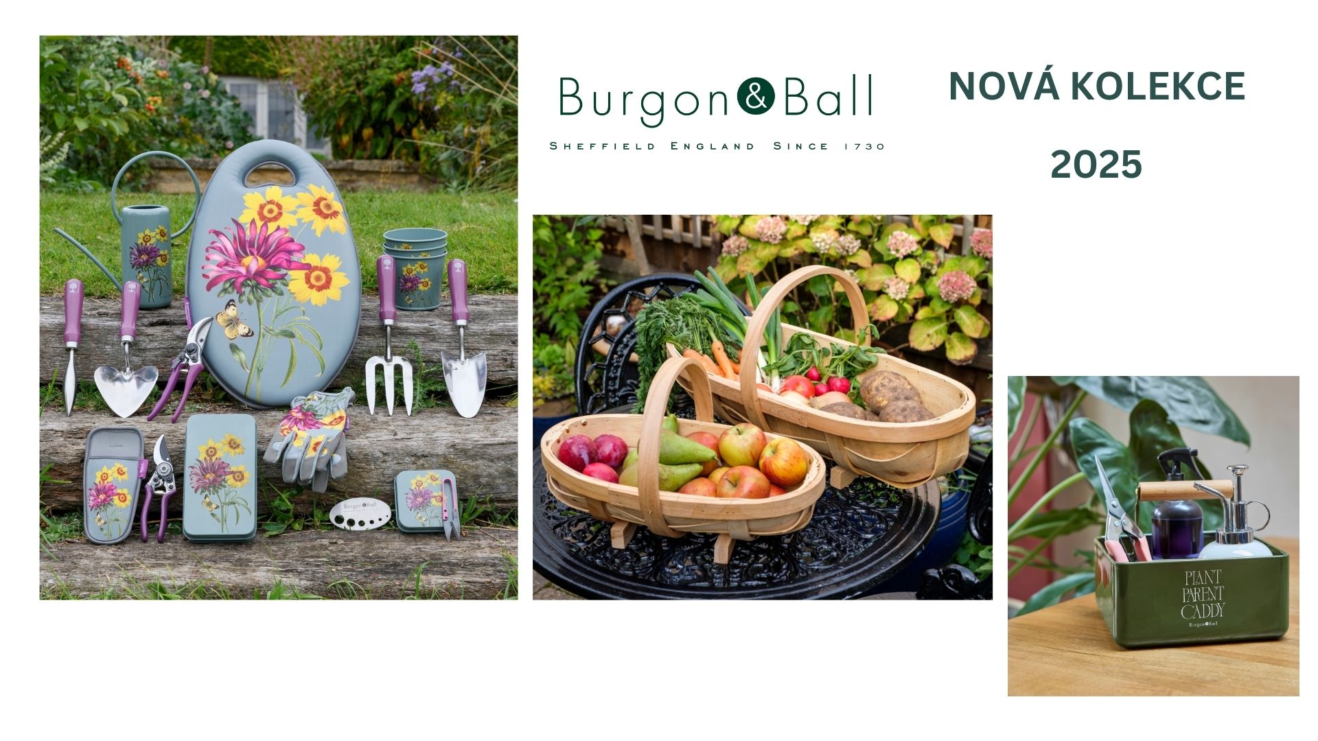 novinky Burgon and Ball