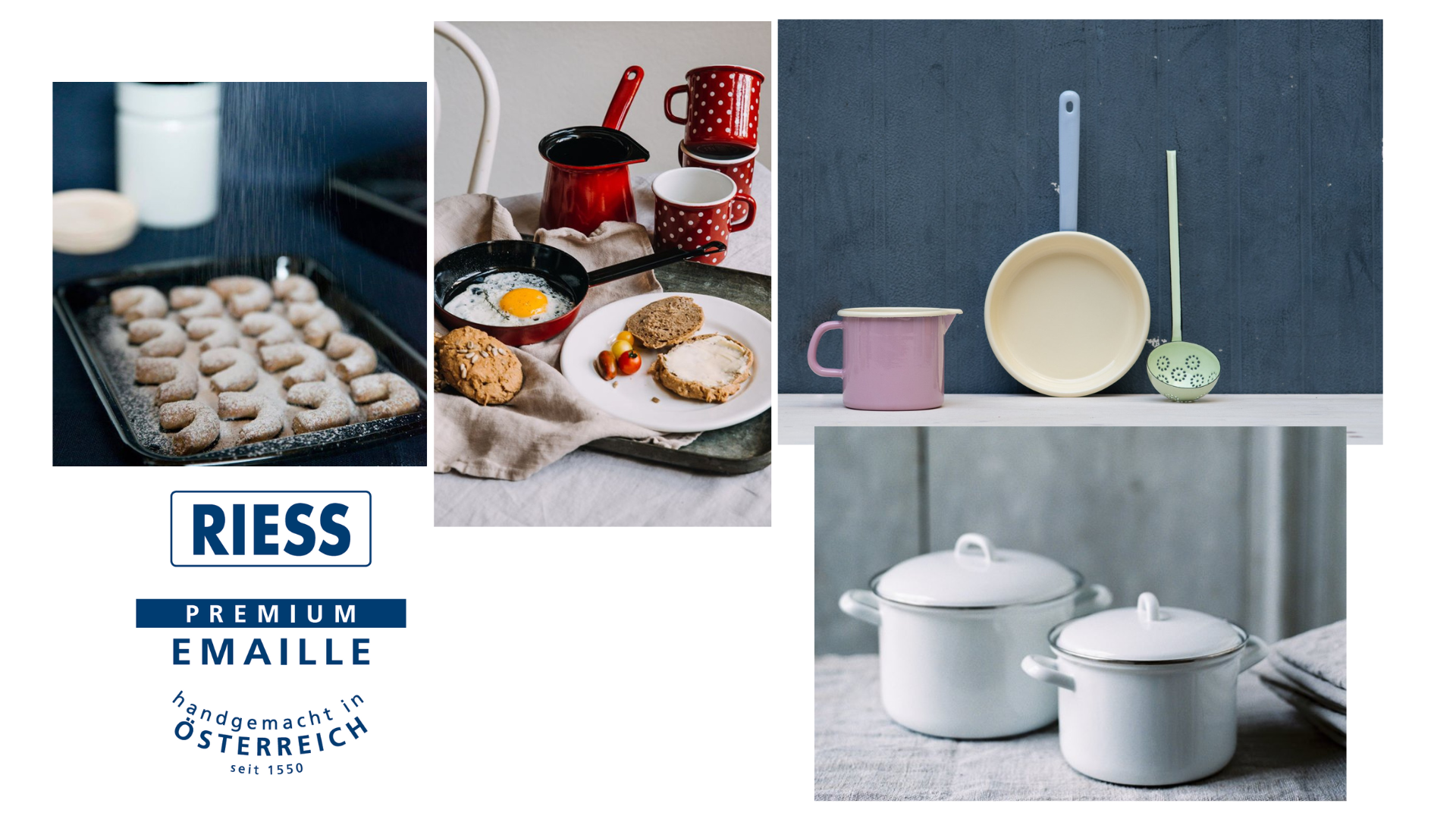 smaltované nádobí riess