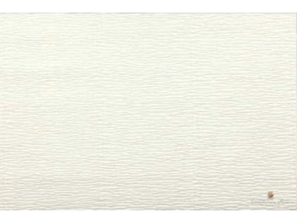 Krepový papír Cartotecnica Rossi 180 g 250 cm White Cream 603