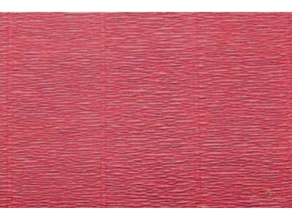 Krepový papír Cartotecnica Rossi 180 g 250 cm Titian Red 547