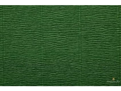 Krepový papír Cartotecnica Rossi 180 g 250 cm Green Leaf 591
