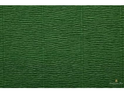 Krepový papír Cartotecnica Rossi 180 g 250 cm Green Leaf 591