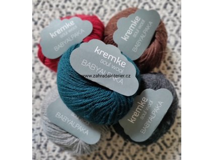 Příze Kremke Soul Wool BABY ALPAKA 50 g