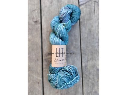 Příze LITLG Moon Harbour merino a hedvábí 100 g