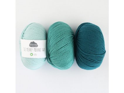 Příze The Merry Merino 140 GOTS vlna Kremke Soul Wool 50 g